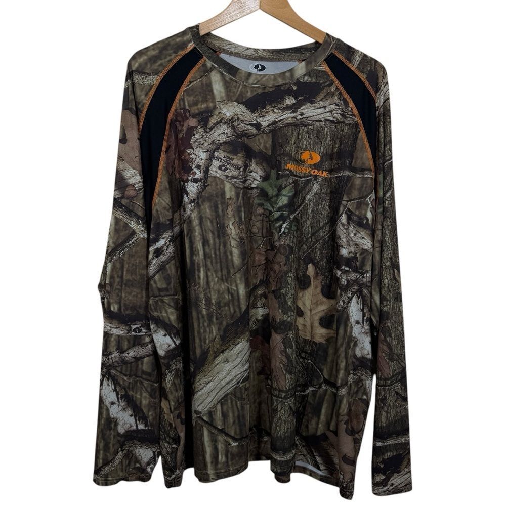Mossy Oak Men's Break Up Infinity Camouflage Long Sleeve Hunting Shirt Size XXL